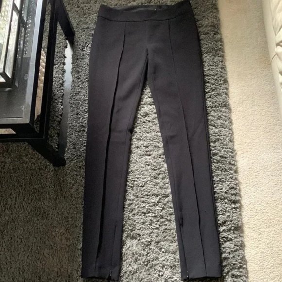 L.A.M.B. Stretch Dress Pants | Seam Detail Down Front Leg | Reverse Tuxedo - Picture 1 of 12